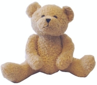 Design-a-Bear Cappuccino - Personalized Teddy Bear with Knitted Top